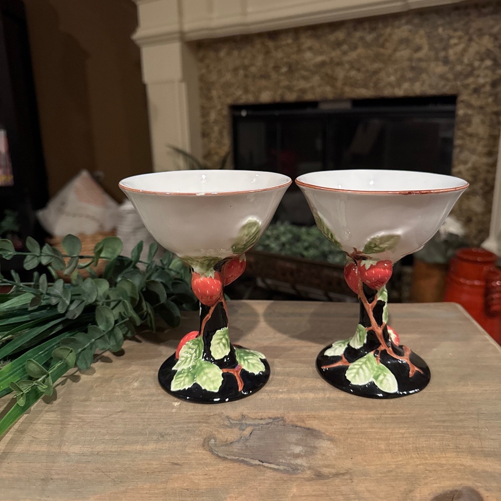 Fitz and Floyd Omnibus Dessert Cups